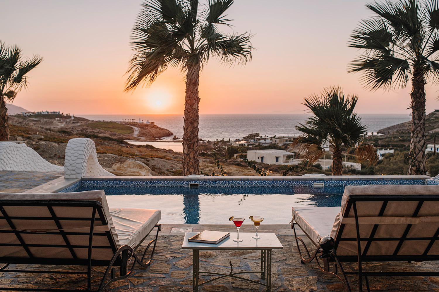Agalia Luxury Suites Koumpara Dış mekan fotoğraf