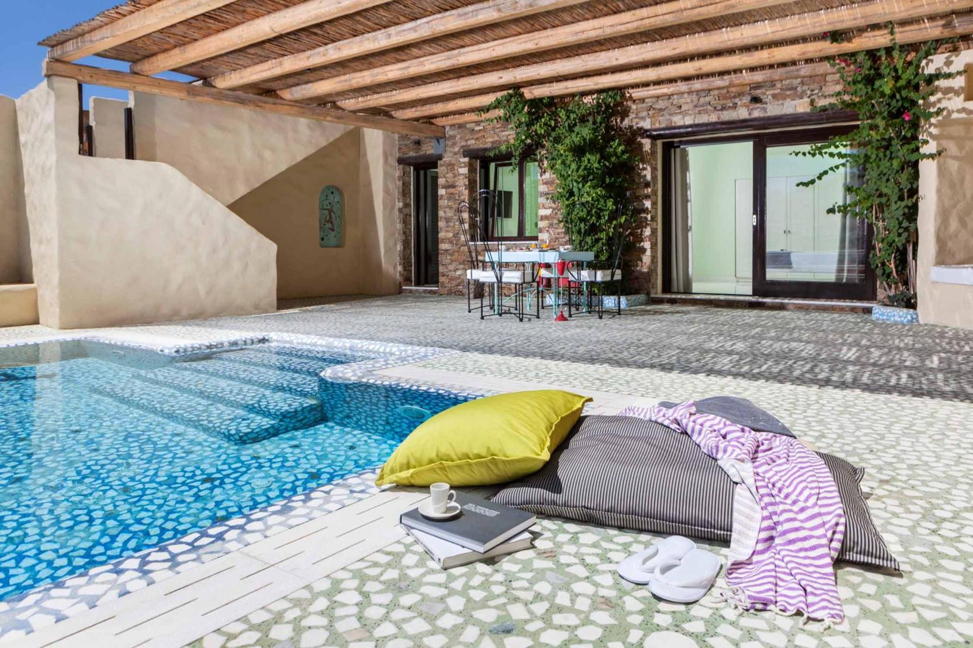 Agalia Luxury Suites Koumpara Oda fotoğraf