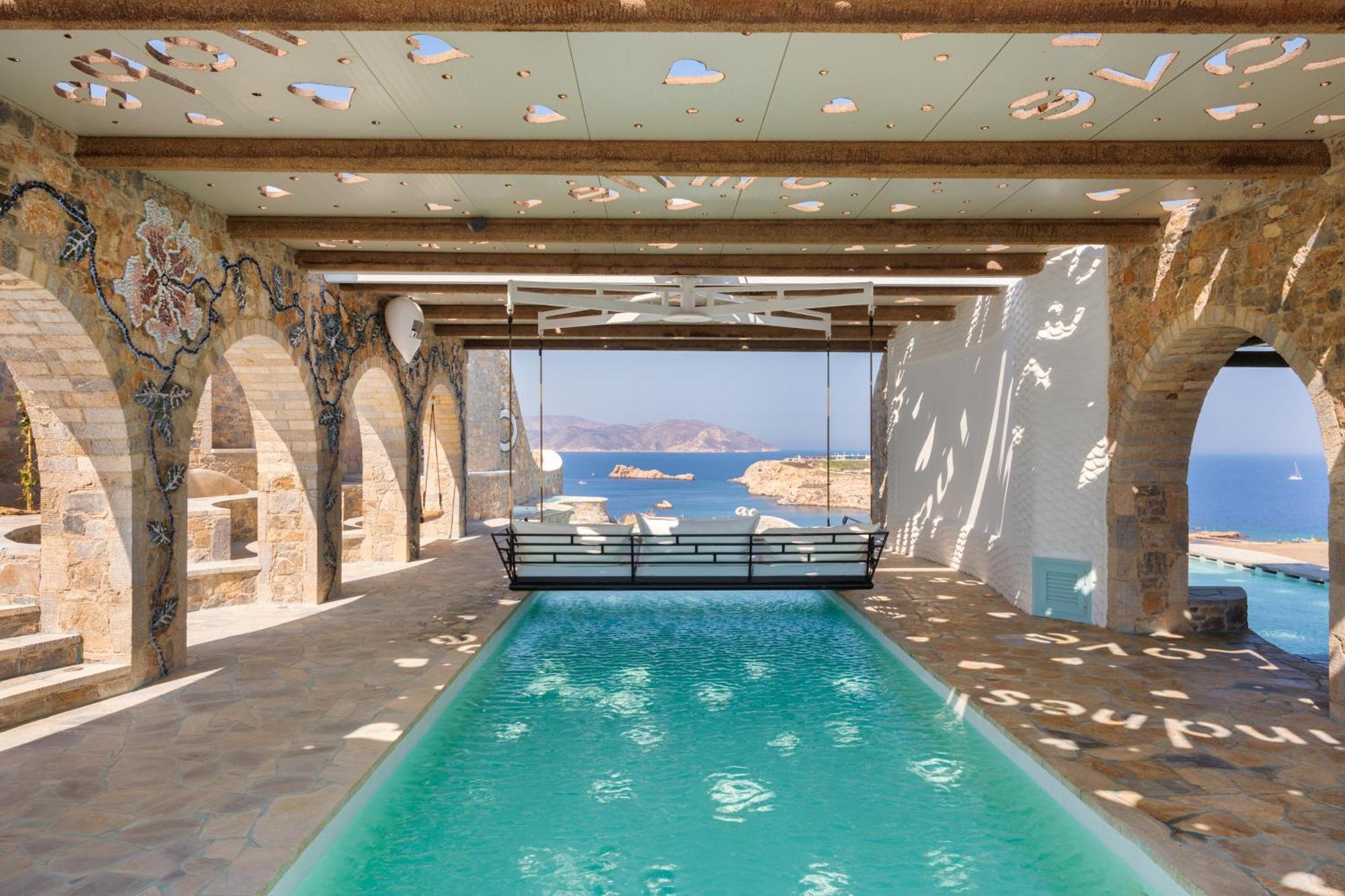 Agalia Luxury Suites Koumpara Dış mekan fotoğraf